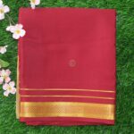 Pure Crepe Mysore Silk Saree