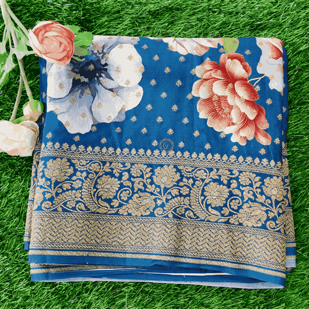 Benarasi Pure Crepe Silk Saree