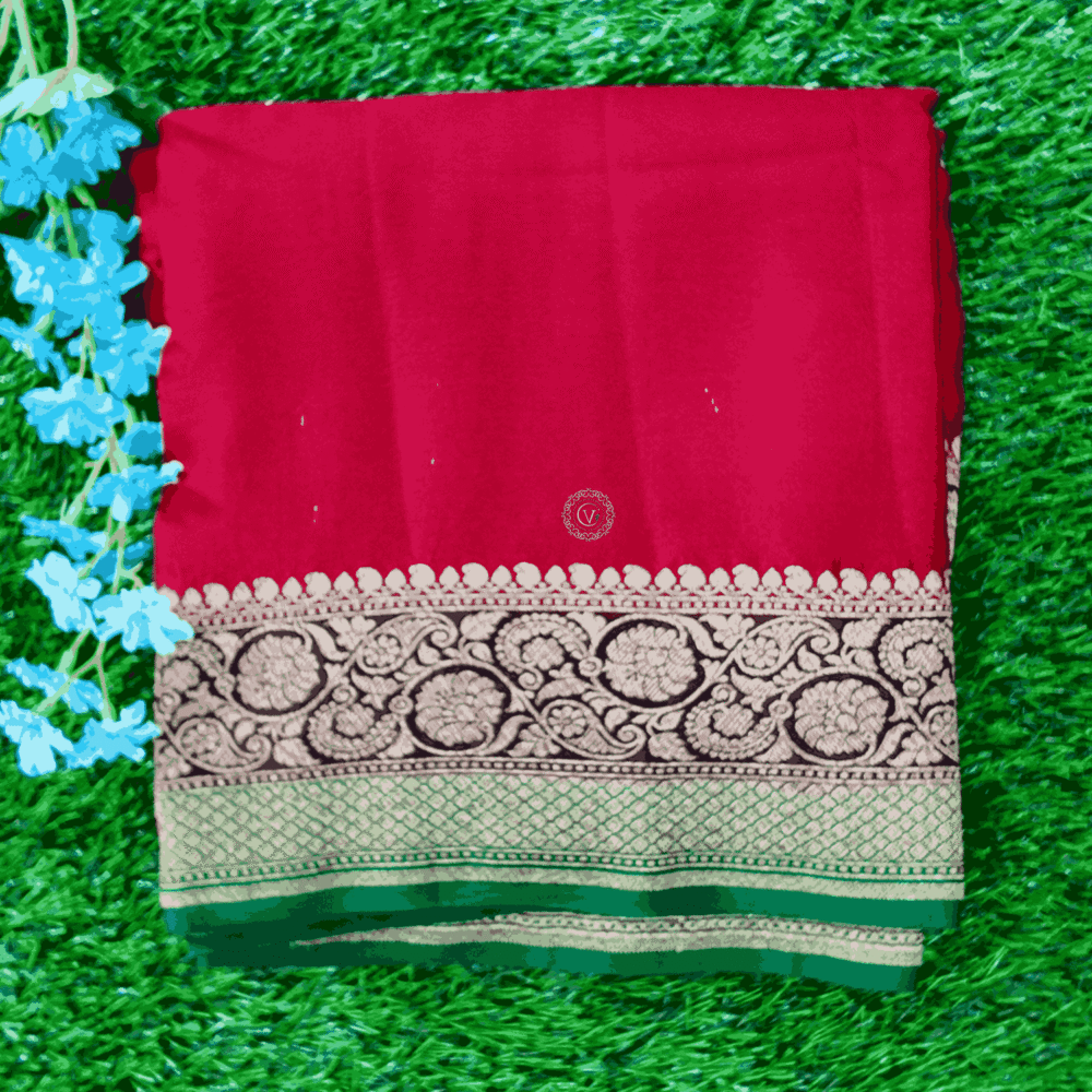 Benarasi Pure Crepe Silk Saree