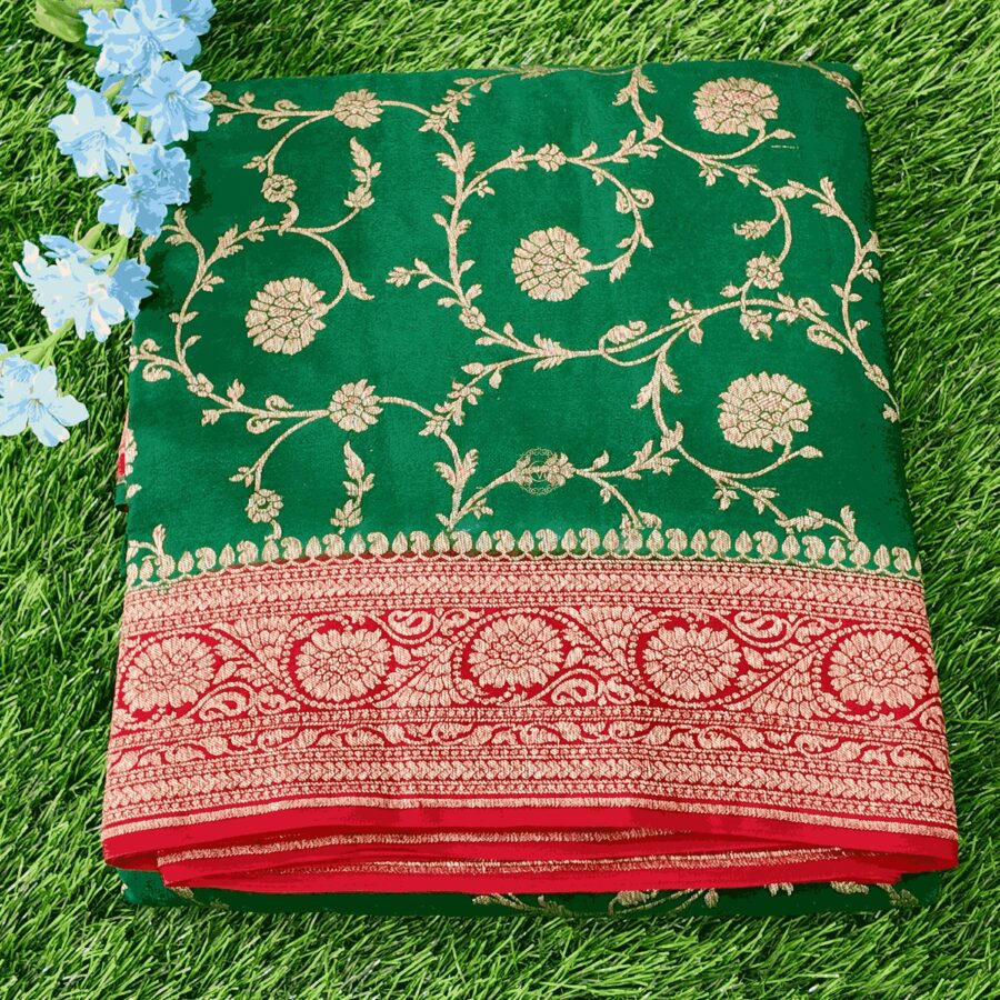 Benarasi Pure Crepe Silk Saree