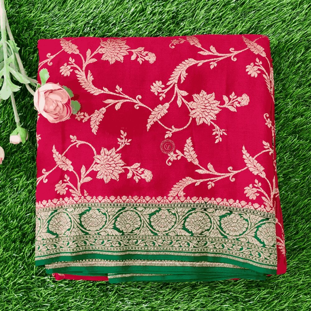 Benarasi Pure Crepe Silk Saree