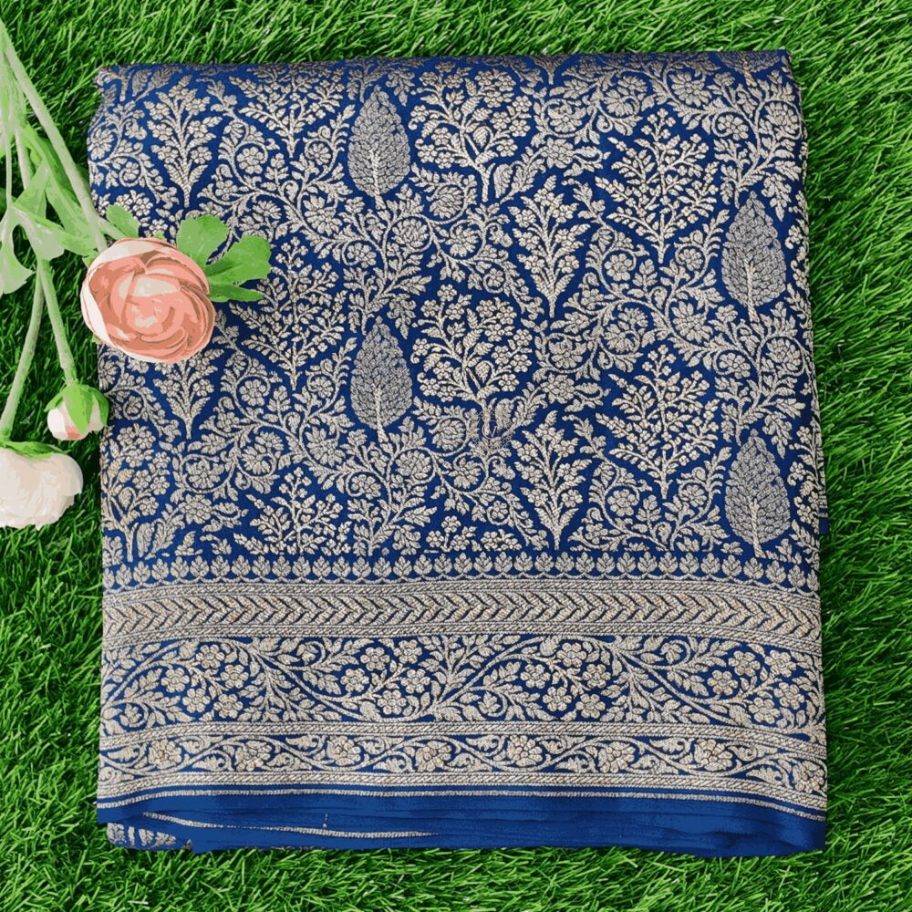 Benarasi Pure Crepe Silk Saree