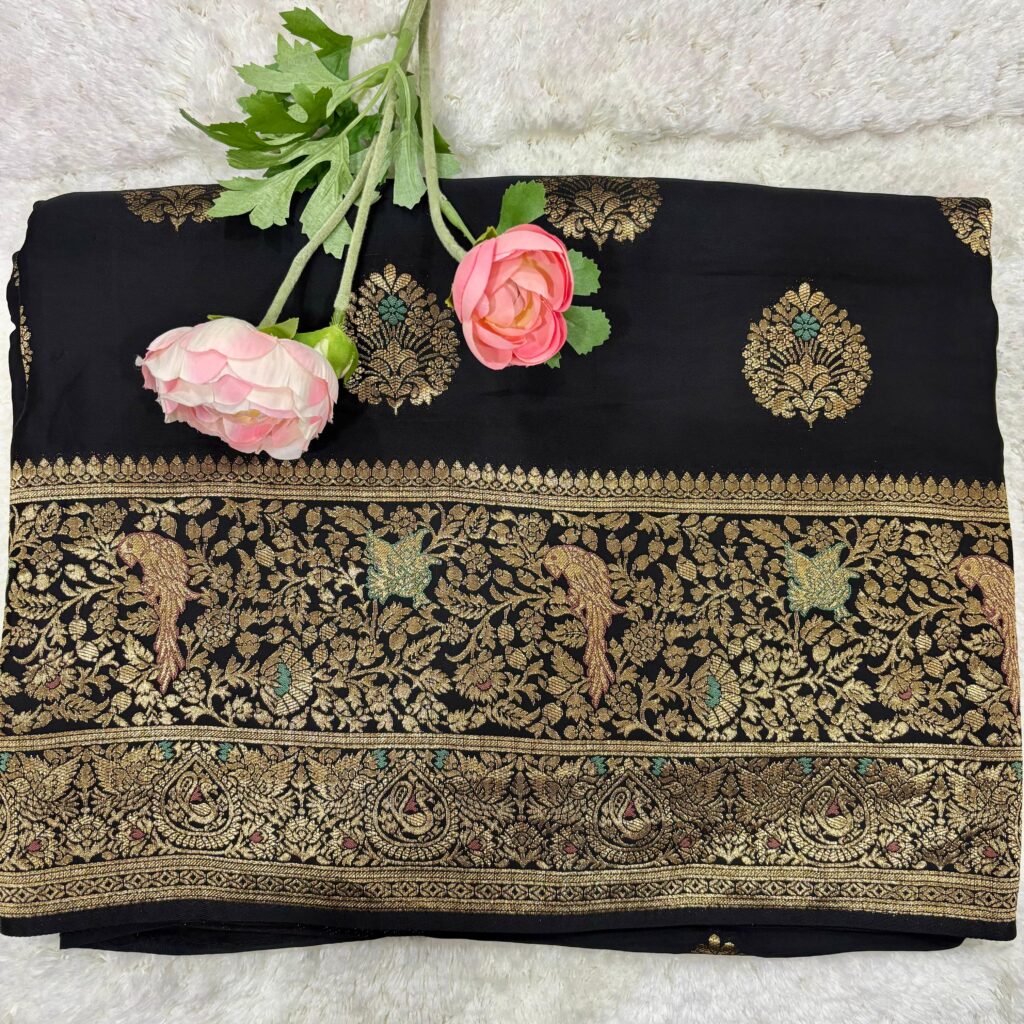 Benars Satin Silk Saree