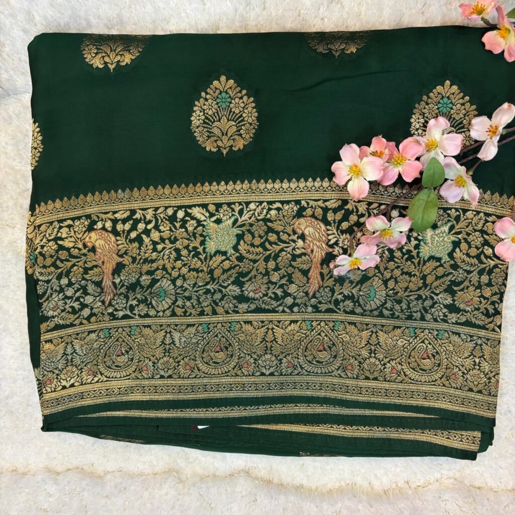 Benars Satin Silk Saree