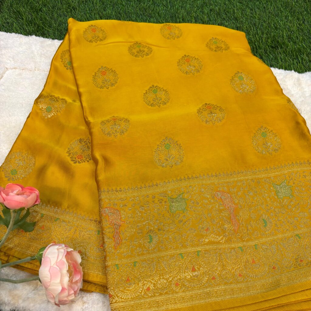 Benars Satin Silk Saree