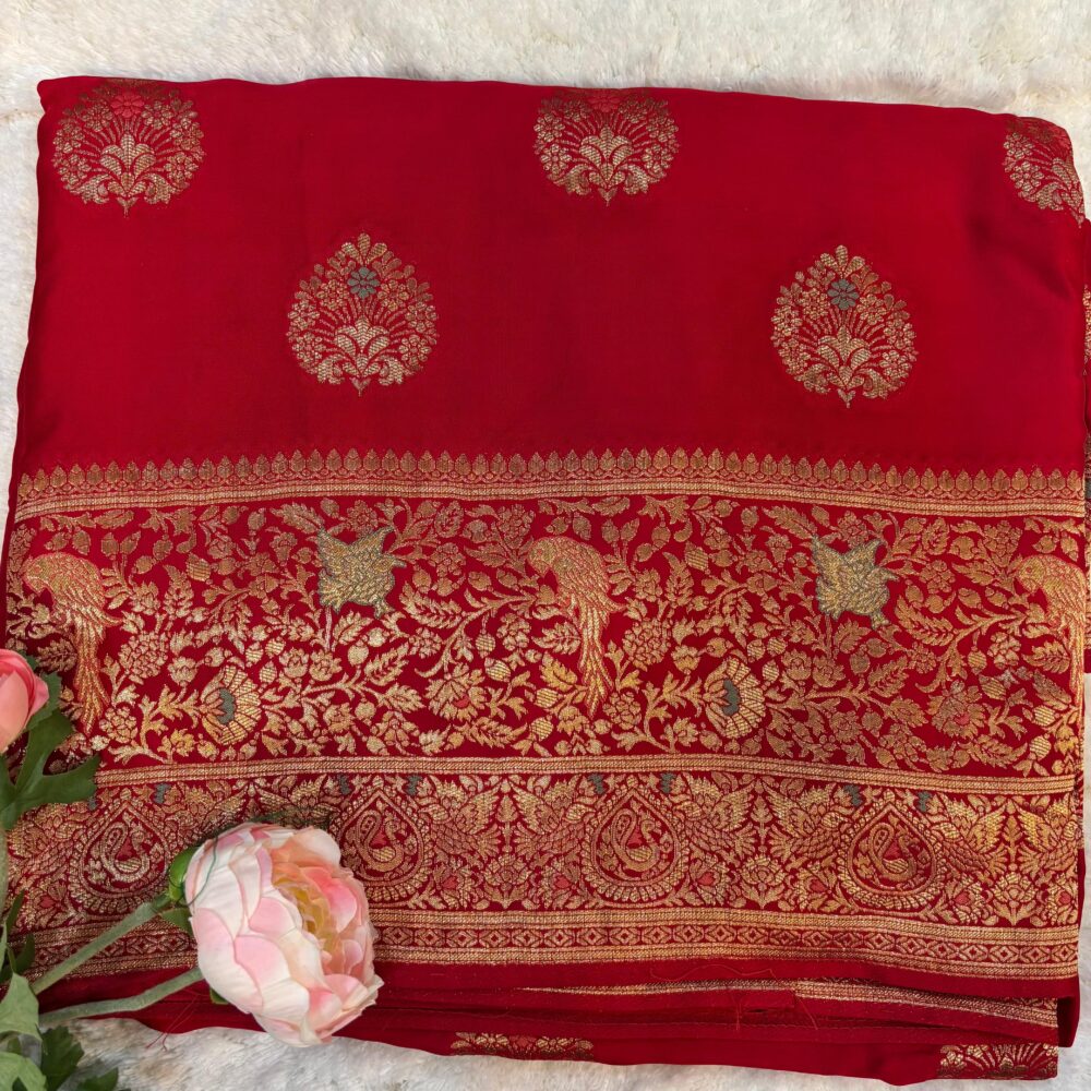 Benars Satin Silk Saree