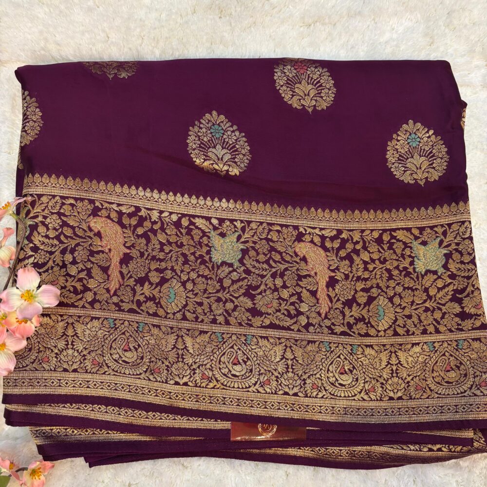 Benars Satin Silk Saree