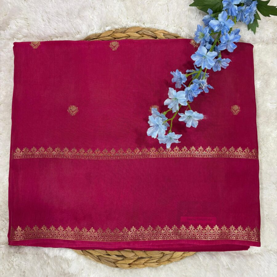 Benars Crepe Saree