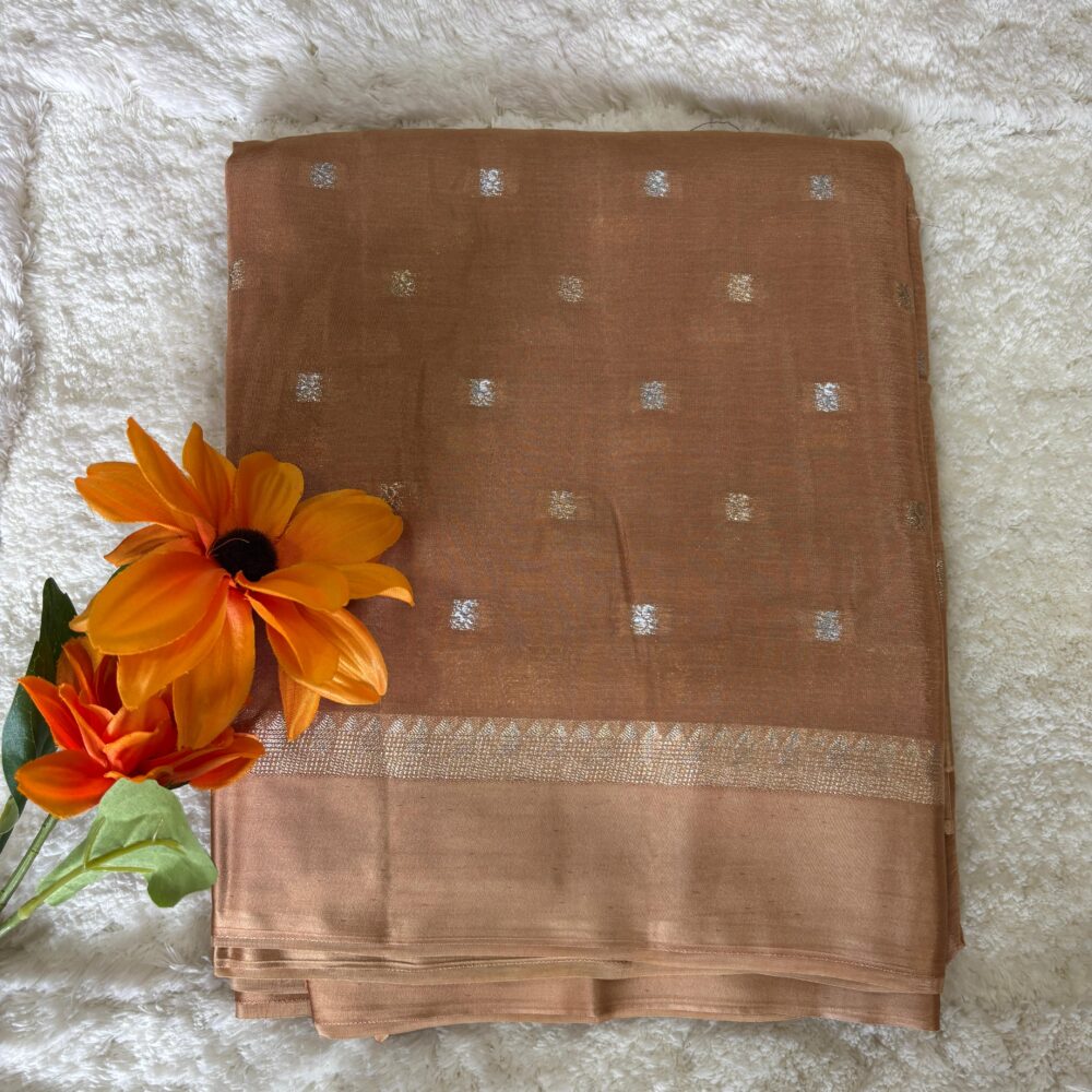 Chinnon Satin Border Self Saree