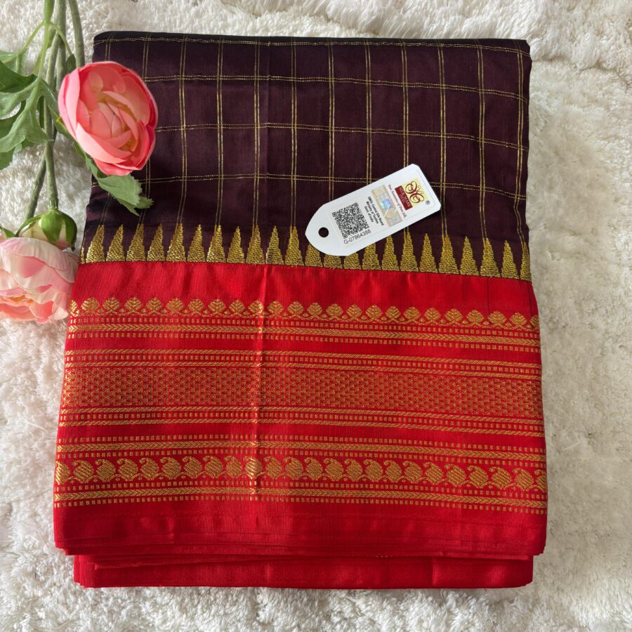 Pure Kanijivaram Silk Saree