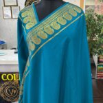 Mysore Silk Sarees Royal Blue Mango Border