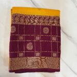 Semi Mysore Crepe Saree