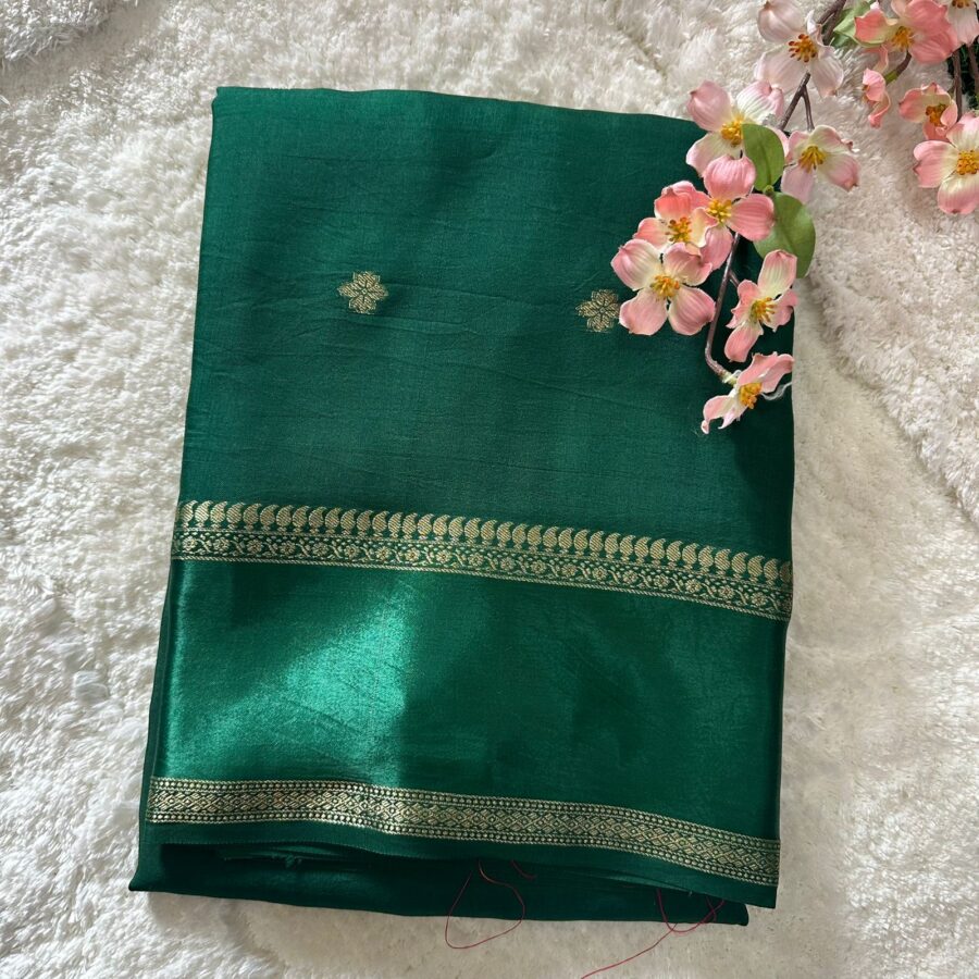 Semi Benars Crepe Saree
