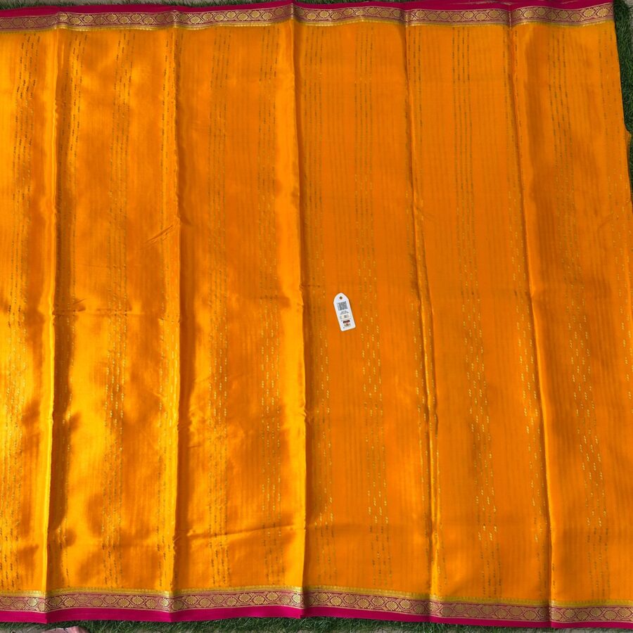 Pure Mysore Silk Crepe Saree