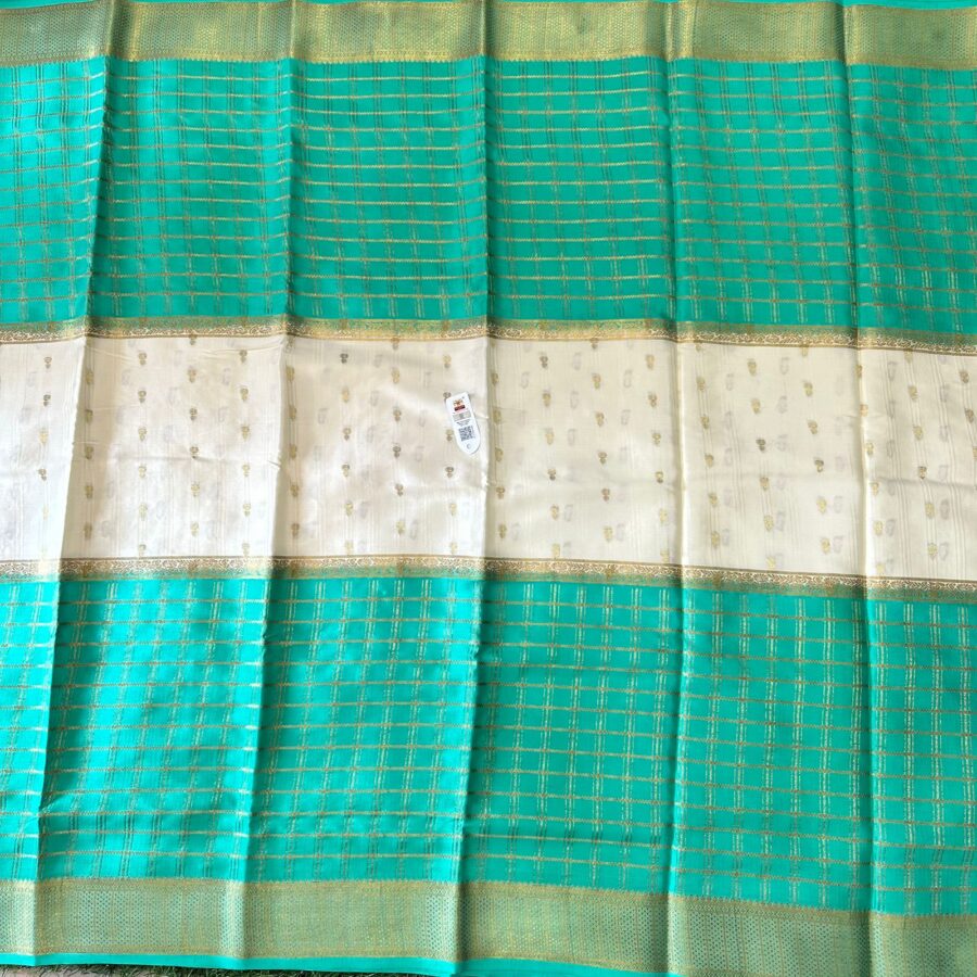 Pure Mysore Silk Crepe Saree