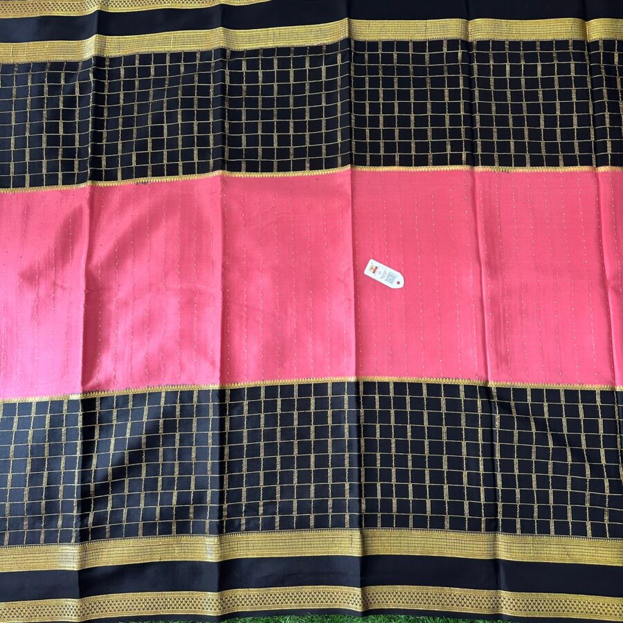 Pure Mysore Silk Crepe Saree