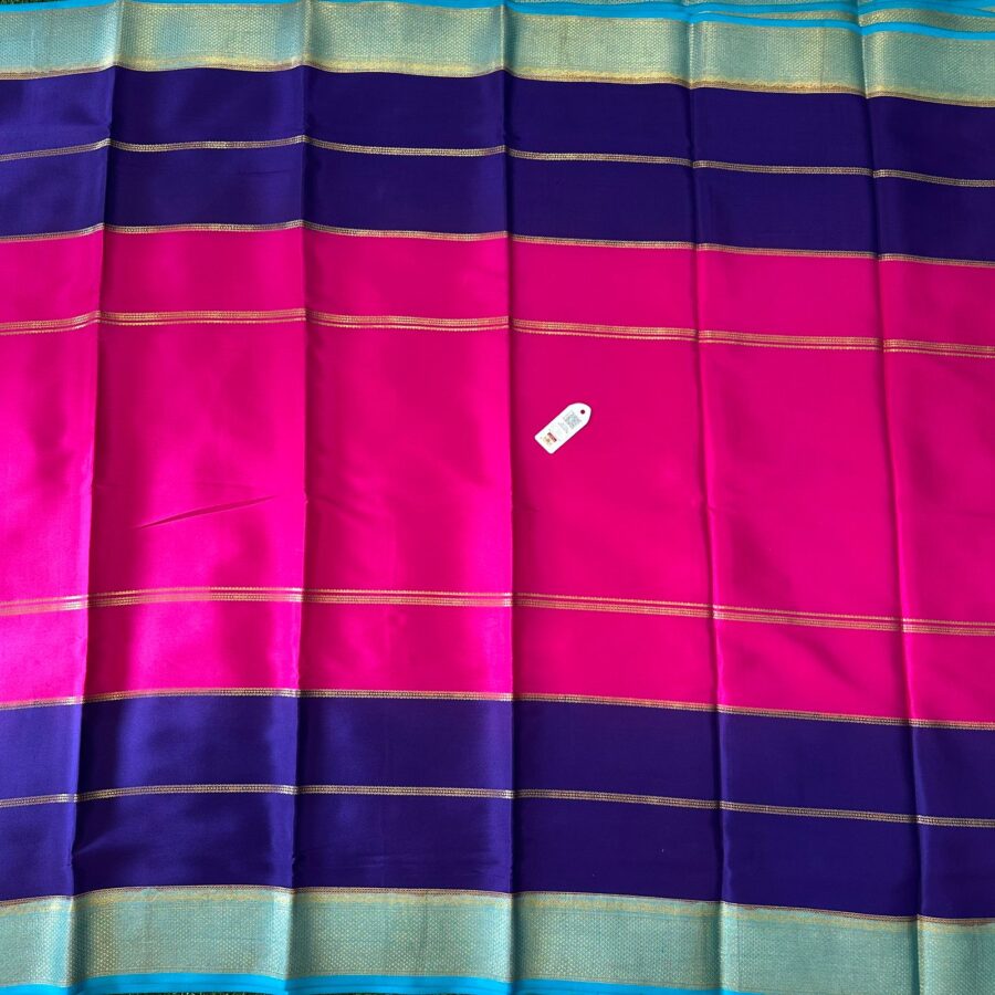 Pure Mysore Silk Crepe Saree