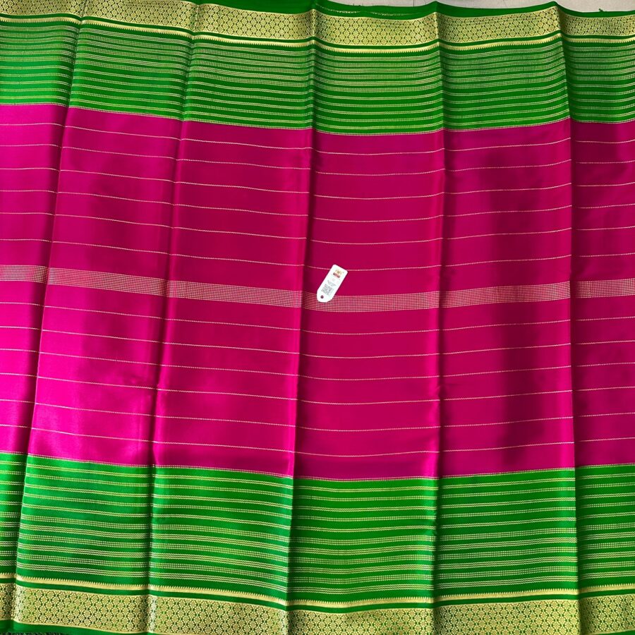 Pure Mysore Silk Crepe Saree