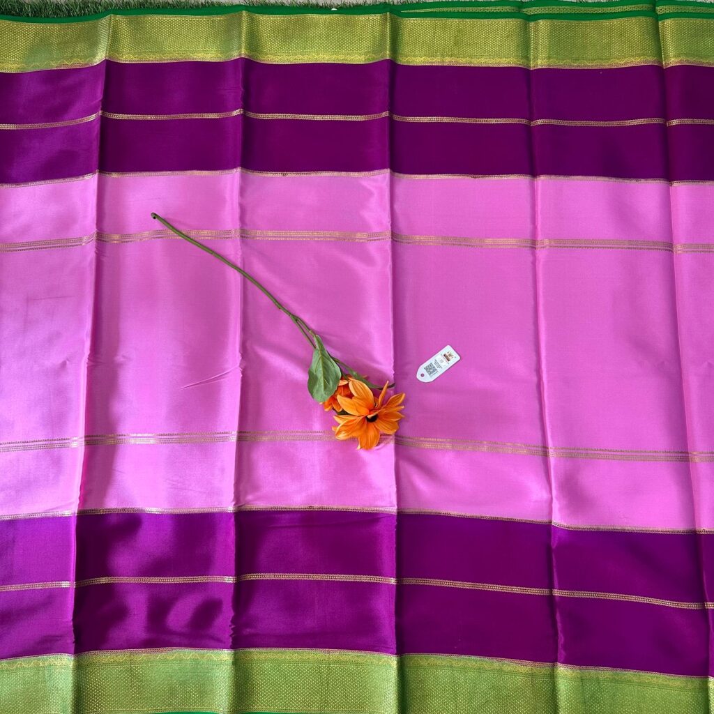 Pure Mysore Silk Crepe Saree