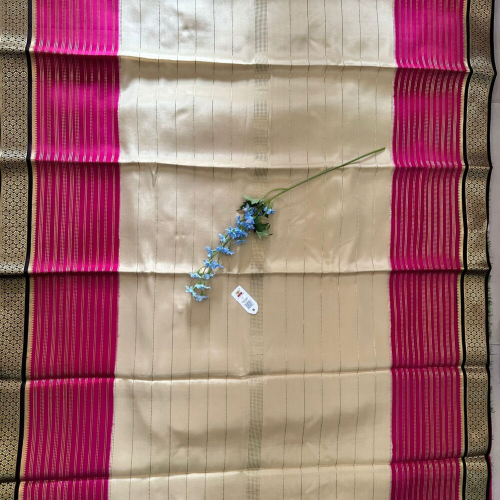 Pure Mysore Silk Crepe Saree