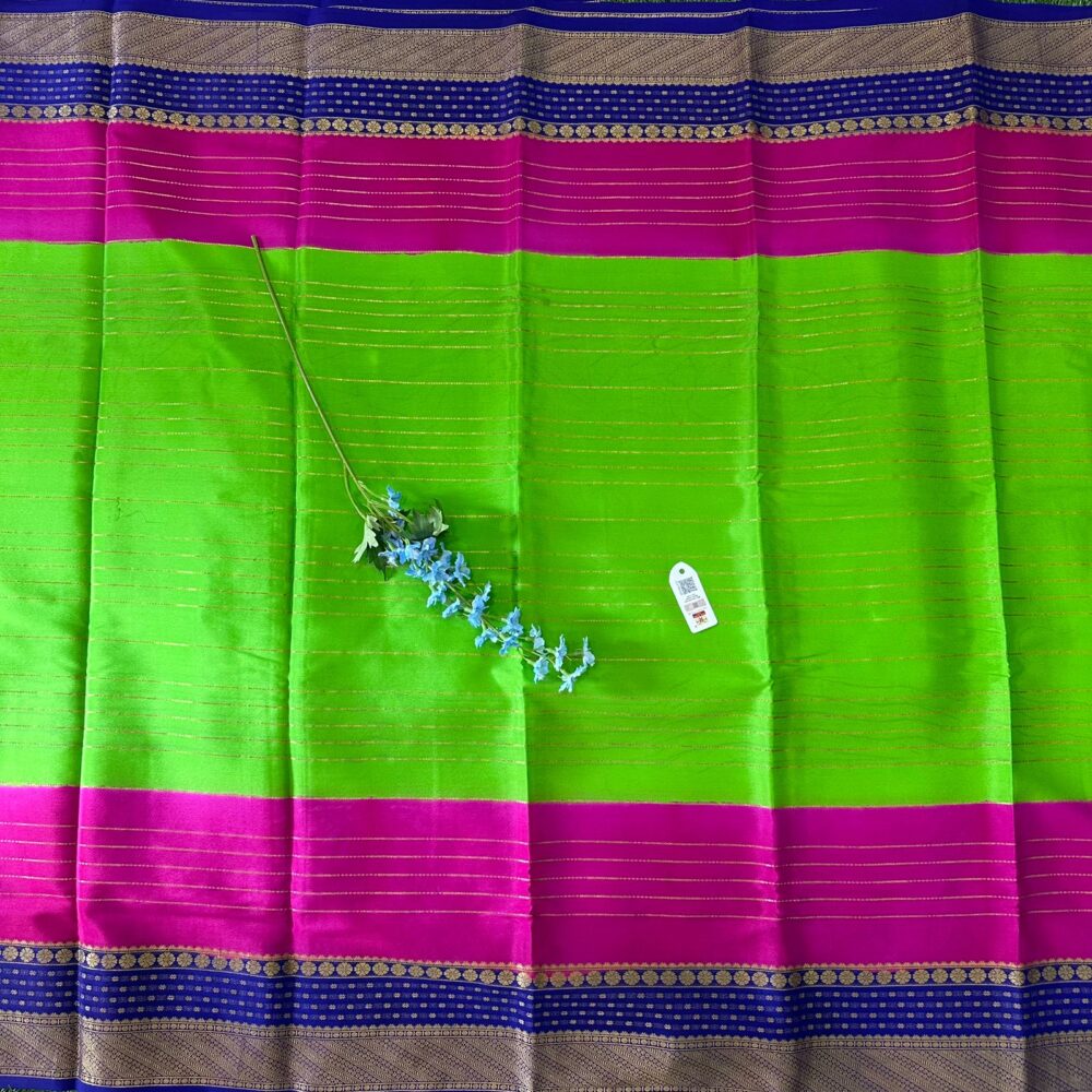 Pure Mysore Silk Crepe Saree