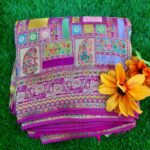 Pashmina Satin Crepe Saree